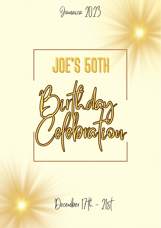 Joe’s 50th Birthday Celebration | Jamaica 2023