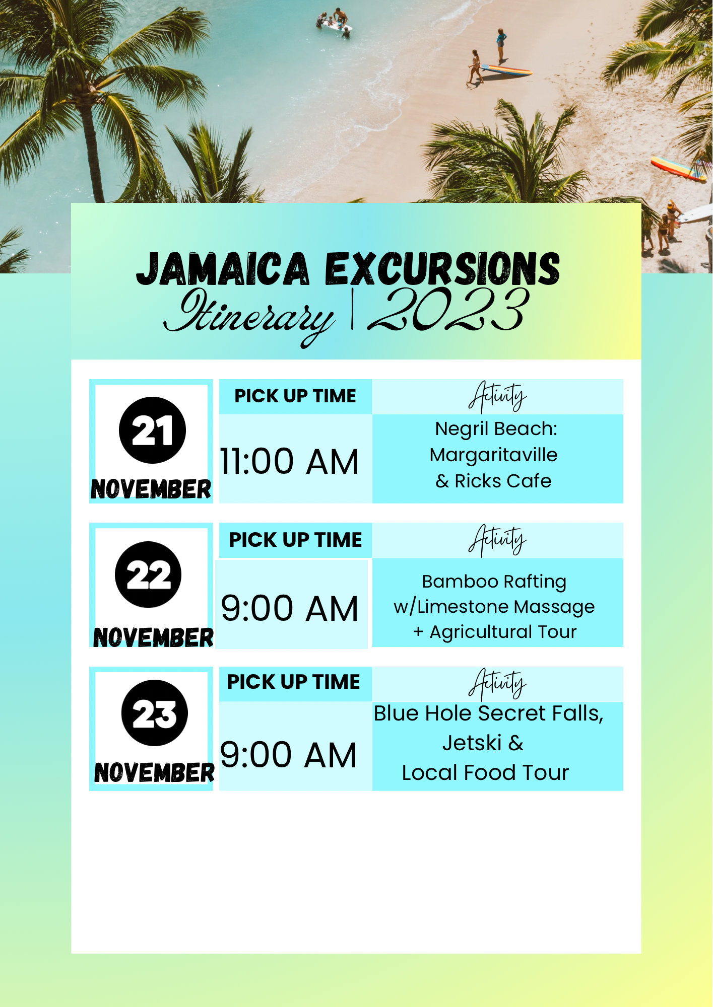 Yanessa’s Jamaica Trip