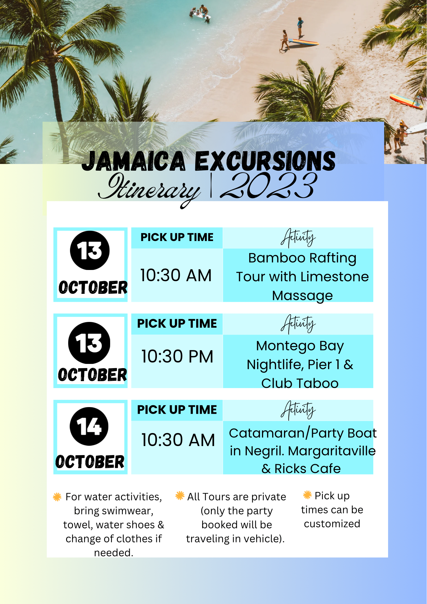 Ashanti’s Group Trip | Jamaica 2023