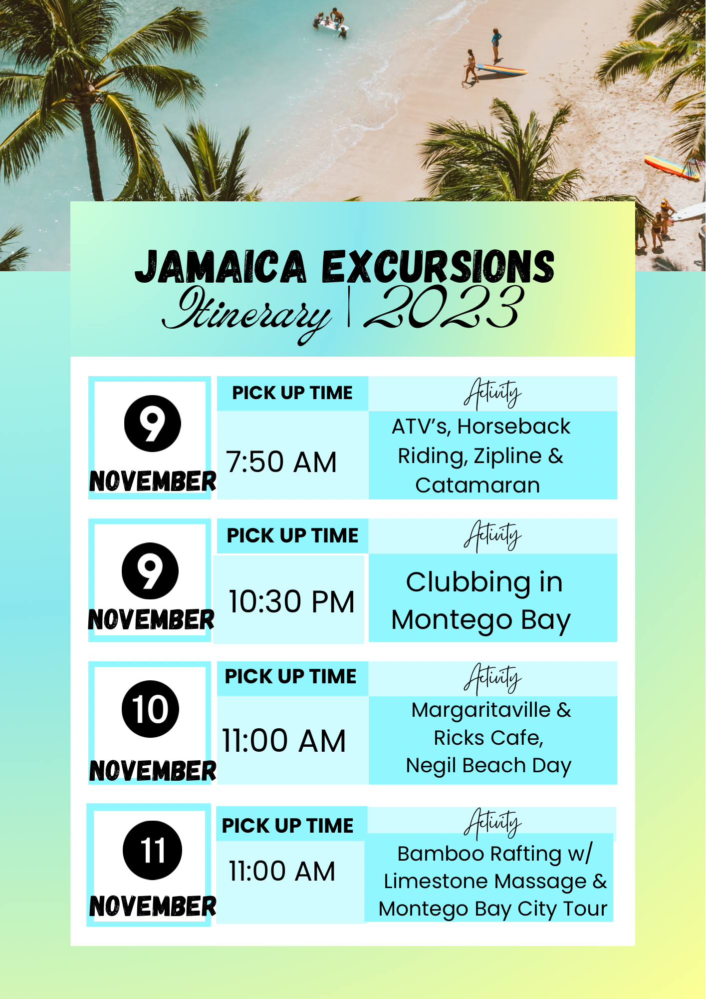 Jamela & Friends in Jamaica