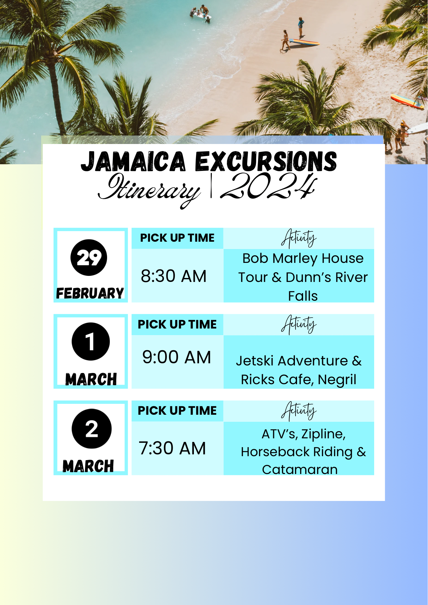 Birthday Shenanigans- Jamaica 2024