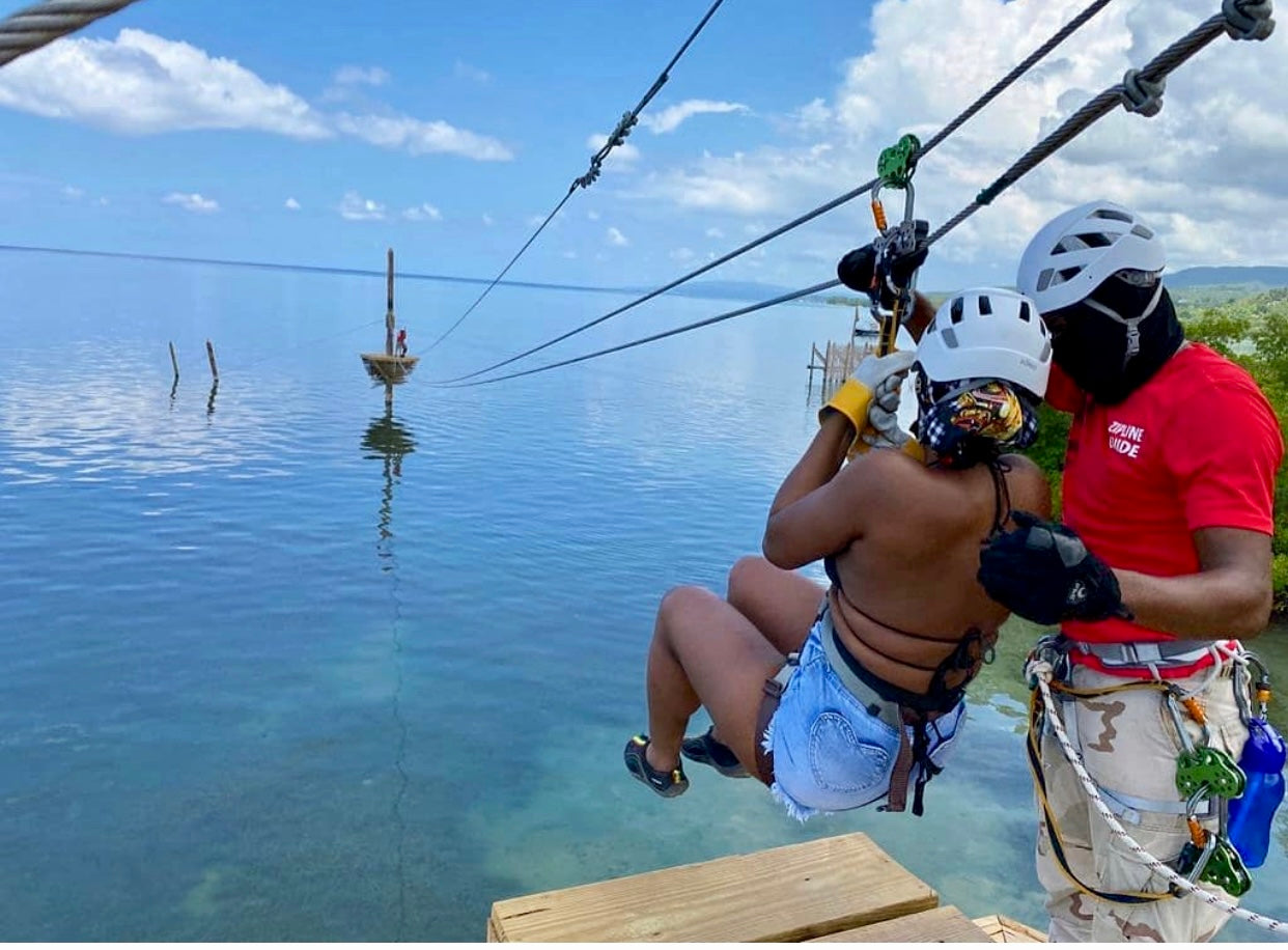 Zipline Fun in Jamaica